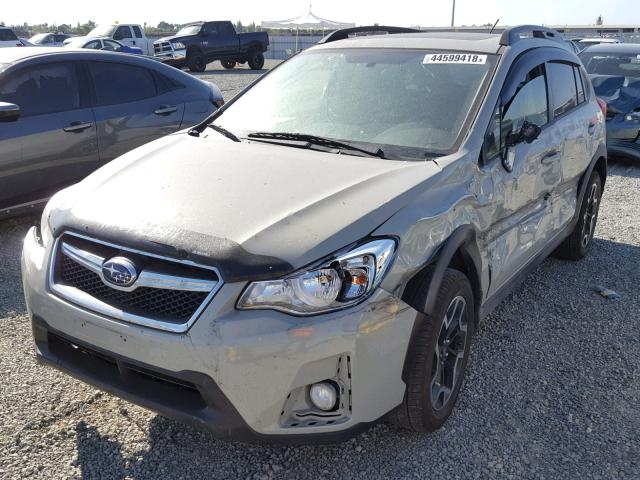 JF2GPABC9HH277252 - 2017 SUBARU CROSSTREK WHITE photo 2