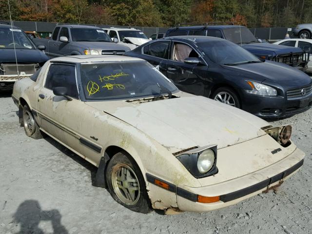 JM1FB3313E0814676 - 1984 MAZDA RX7 12A BEIGE photo 1