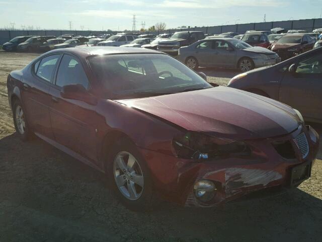 2G2WP552771221773 - 2007 PONTIAC GRAND PRIX RED photo 1