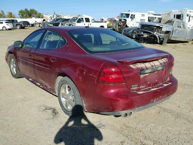 2G2WP552771221773 - 2007 PONTIAC GRAND PRIX RED photo 3