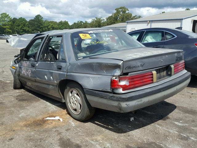 1G1LT53T0NY288420 - 1992 CHEVROLET CORSICA LT GRAY photo 3