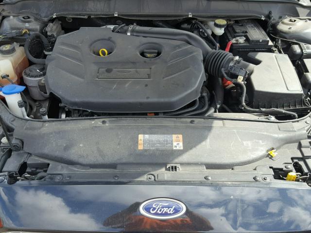 3FA6P0K90DR384133 - 2013 FORD FUSION TIT BLACK photo 7