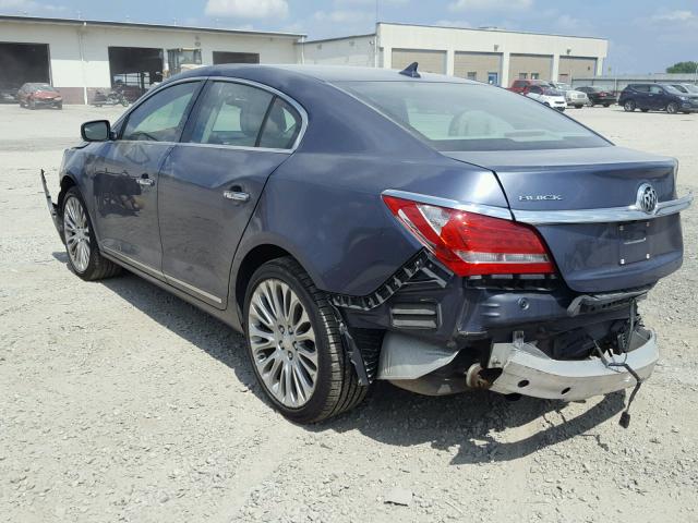 1G4GF5G34EF112276 - 2014 BUICK LACROSSE T BLACK photo 3