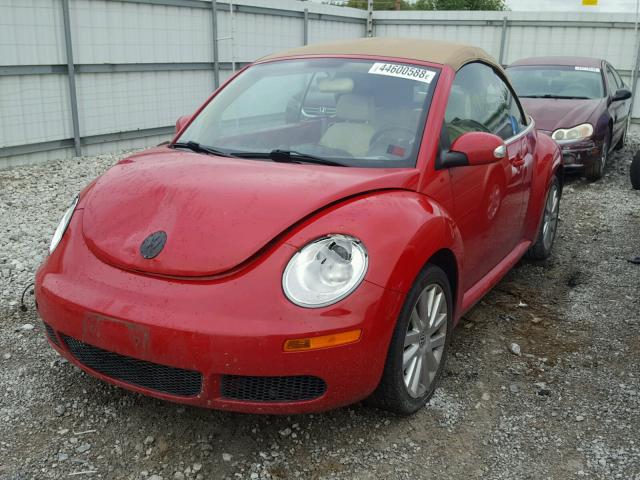 3VWRF31Y69M400213 - 2009 VOLKSWAGEN NEW BEETLE 红色 照片 2
