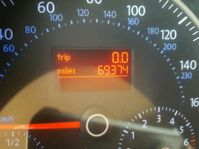 3VWRF31Y69M400213 - 2009 VOLKSWAGEN NEW BEETLE 红色 照片 8