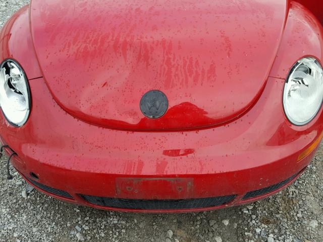 3VWRF31Y69M400213 - 2009 VOLKSWAGEN NEW BEETLE 红色 照片 9