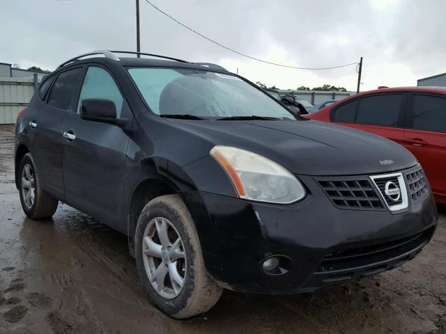 JN8AS5MT5AW002801 - 2010 NISSAN ROGUE BLACK photo 1