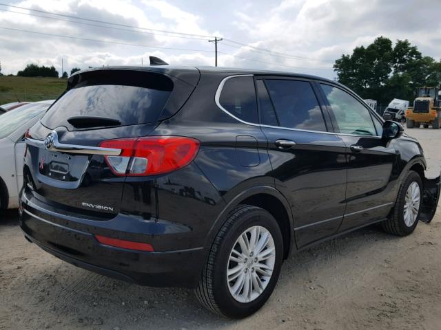 LRBFXASA5HD180256 - 2017 BUICK ENVISION P BLACK photo 4