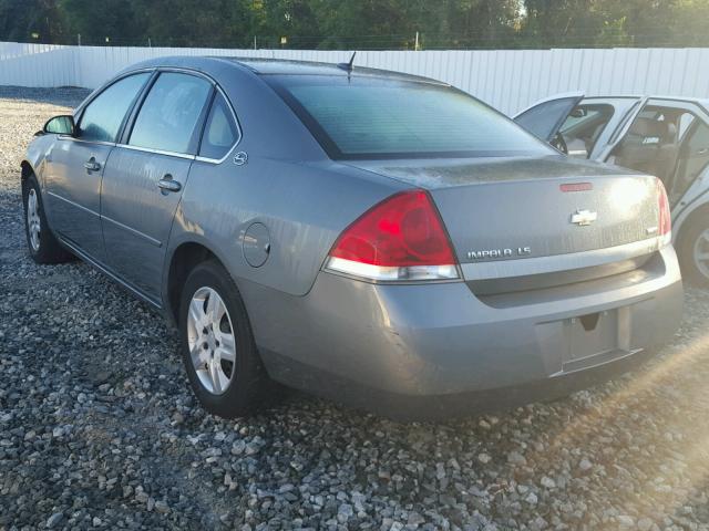 2G1WB58KX81364460 - 2008 CHEVROLET IMPALA LS GRAY photo 3