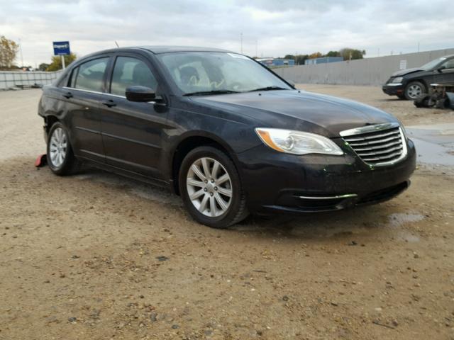 1C3CCBBB0CN201004 - 2012 CHRYSLER 200 TOURIN BLACK photo 1