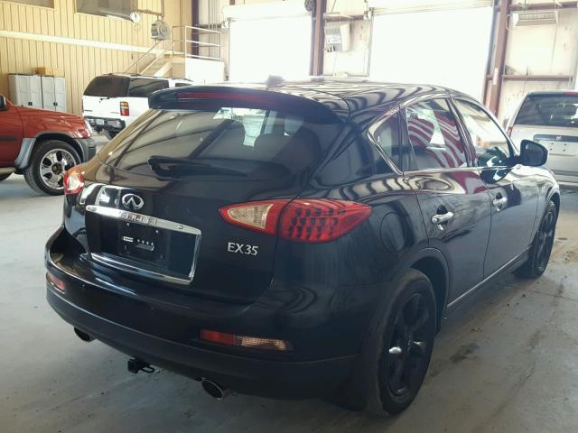 JNKAJ09E48M301471 - 2008 INFINITI EX35 BASE BLACK photo 4