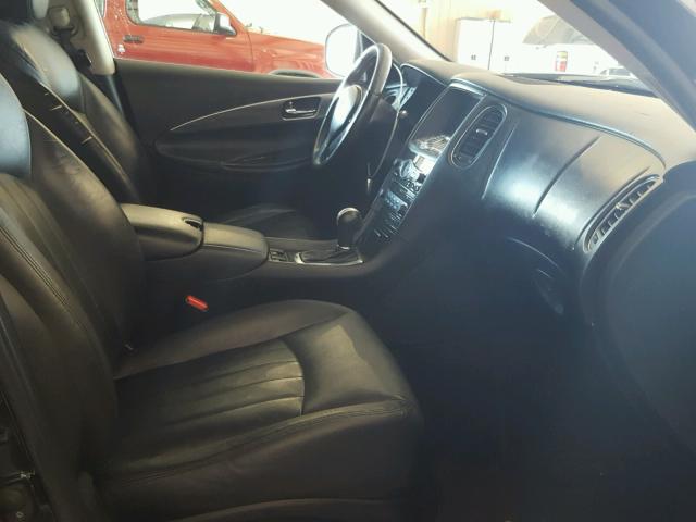 JNKAJ09E48M301471 - 2008 INFINITI EX35 BASE BLACK photo 5