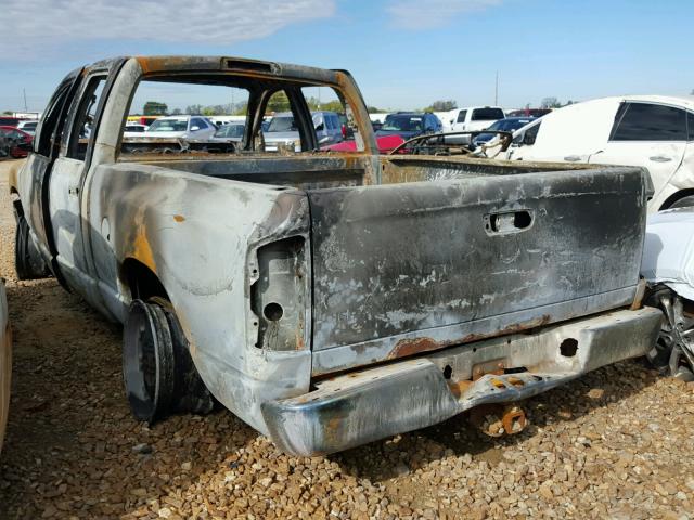 3D7KS28C75G703309 - 2005 DODGE RAM 2500 S BURN photo 3