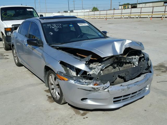 1HGCP36859A013682 - 2009 HONDA ACCORD EXL SILVER photo 1