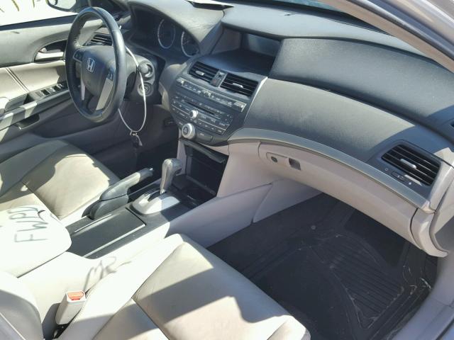 1HGCP36859A013682 - 2009 HONDA ACCORD EXL SILVER photo 5