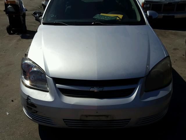 1G1AT58H997290934 - 2009 CHEVROLET COBALT LT SILVER photo 9