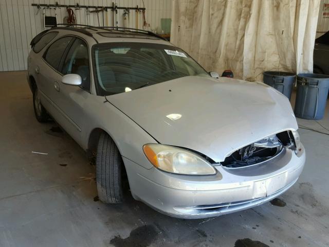 1FAFP58U62G152035 - 2002 FORD TAURUS SE SILVER photo 1