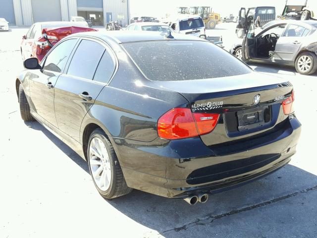 WBAPH7C57BE675743 - 2011 BMW 328 I BLACK photo 3