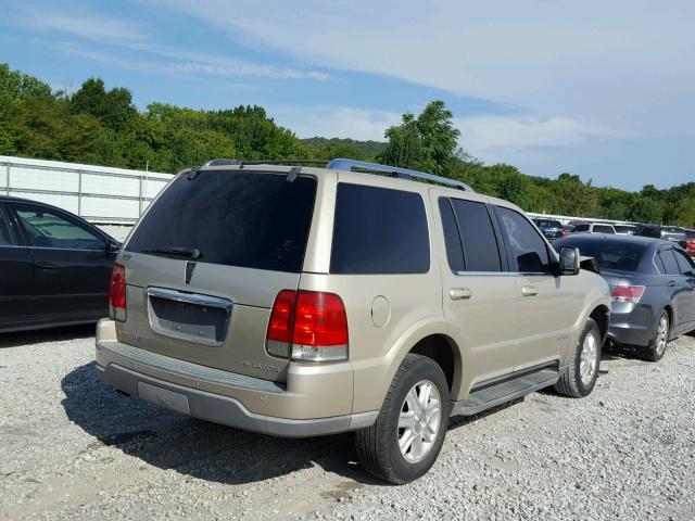 5LMEU68H54ZJ08860 - 2004 LINCOLN AVIATOR 棕色 照片 4