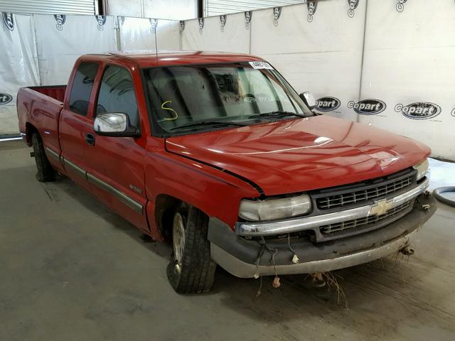 2GCEC19T721386889 - 2002 CHEVROLET SILVERADO RED photo 1