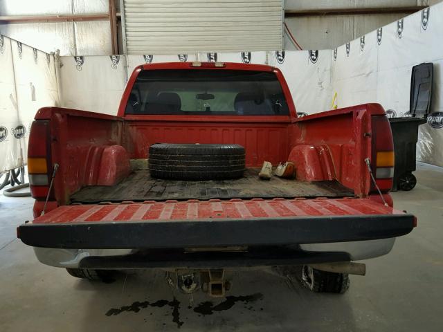 2GCEC19T721386889 - 2002 CHEVROLET SILVERADO RED photo 9