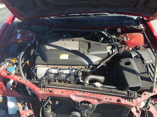 19UYA42632A004373 - 2002 ACURA 3.2CL TYPE RED photo 7