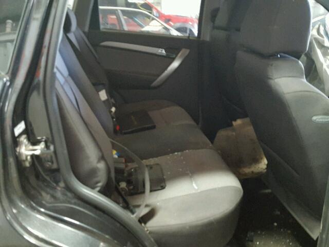 KL1TD66E69B627737 - 2009 CHEVROLET AVEO LS BLACK photo 6