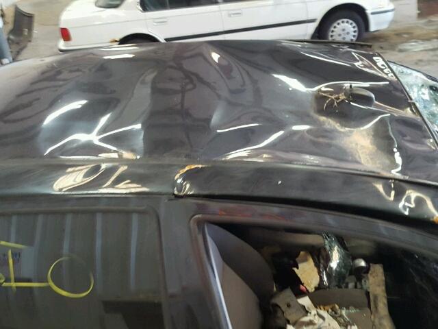 KL1TD66E69B627737 - 2009 CHEVROLET AVEO LS BLACK photo 9