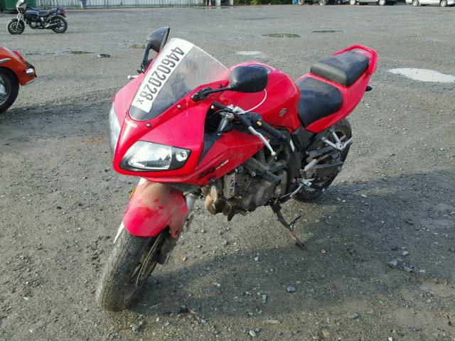 JS1VP53A962100950 - 2006 SUZUKI SV650 RED photo 2