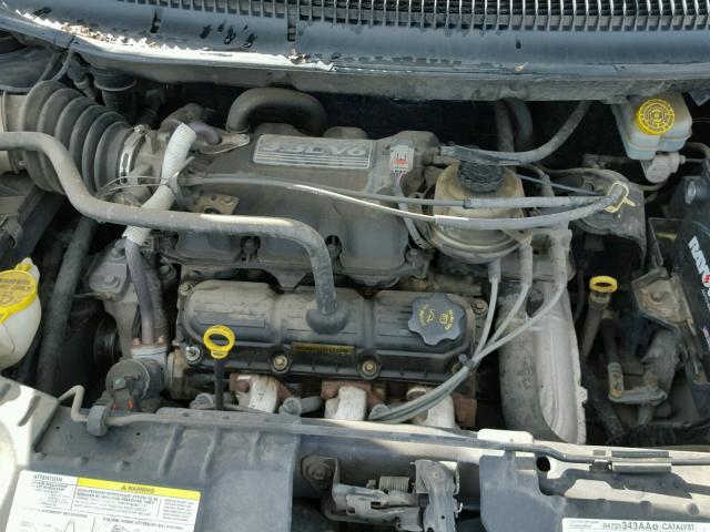 1D4GP45R15B400172 - 2005 DODGE CARAVAN SX BLUE photo 7