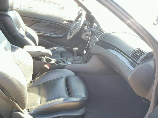 WBSBR93471EX20586 - 2001 BMW M3 BLACK photo 5