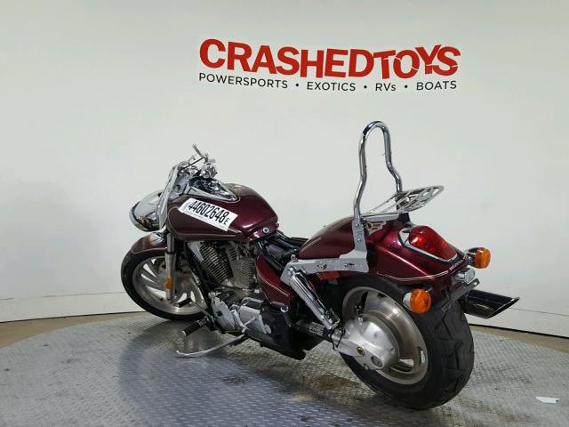 1HFSC550X6A203606 - 2006 HONDA VTX1300 C MAROON photo 6