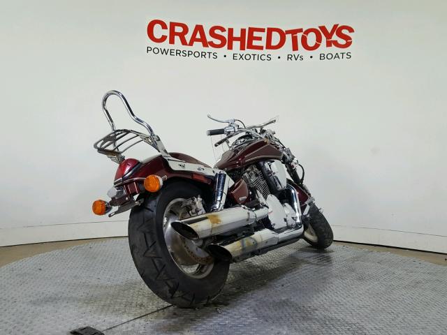 1HFSC550X6A203606 - 2006 HONDA VTX1300 C MAROON photo 8