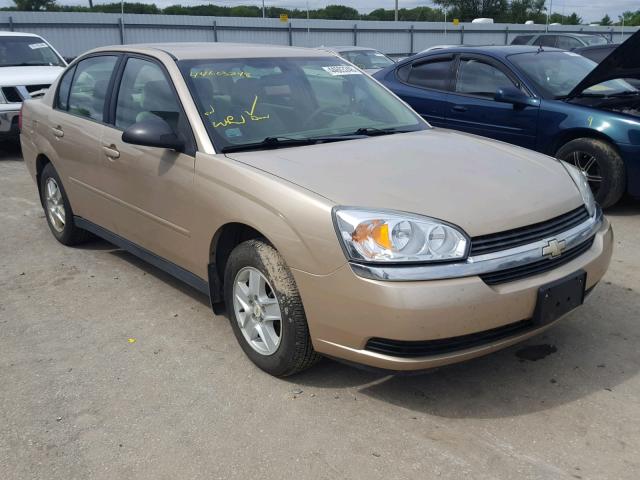 1G1ZT52855F306221 - 2005 CHEVROLET MALIBU LS BEIGE photo 1