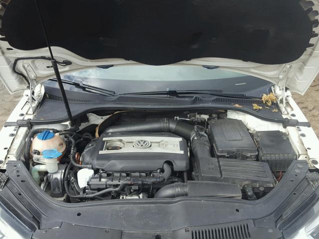 WVWBW7AH6CV000015 - 2012 VOLKSWAGEN EOS KOMFOR თეთრი ფოტო 7