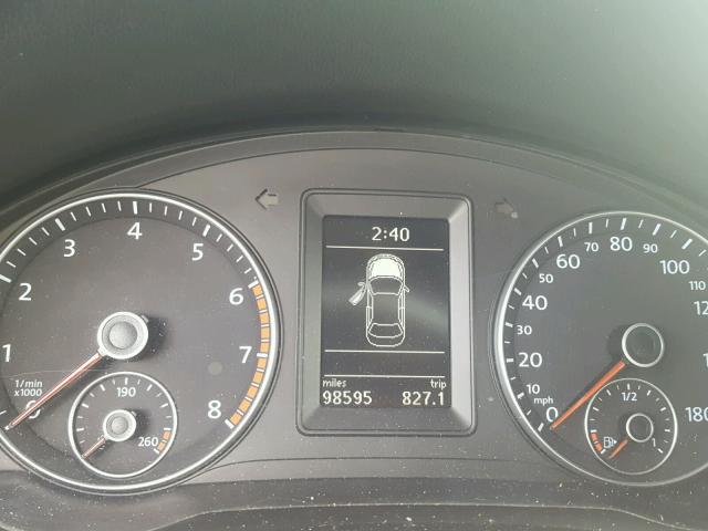 WVWBW7AH6CV000015 - 2012 VOLKSWAGEN EOS KOMFOR თეთრი ფოტო 8