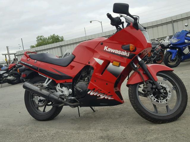 JKAEXMF151A079972 - 2001 KAWASAKI EX250 F RED photo 1