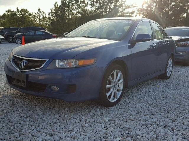 JH4CL96897C009633 - 2007 ACURA TSX BLUE photo 2