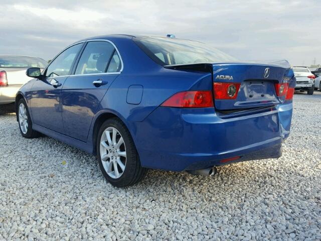 JH4CL96897C009633 - 2007 ACURA TSX BLUE photo 3
