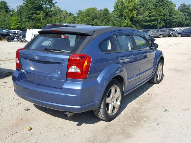 1B3HB78K77D214225 - 2007 DODGE CALIBER R/ BLUE photo 4