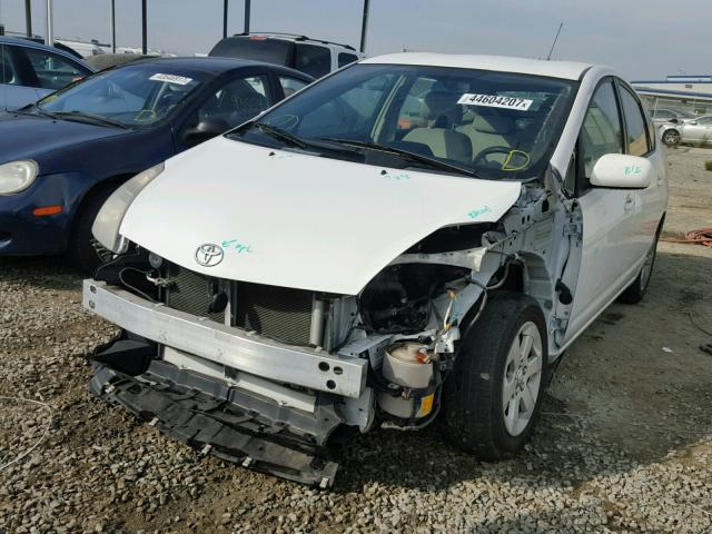 JTDKB20U677643469 - 2007 TOYOTA PRIUS WHITE photo 2