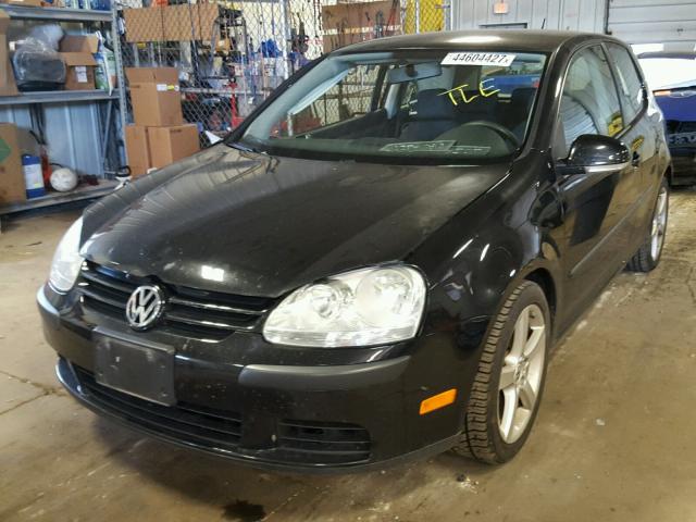 WVWBA71KX8W221564 - 2008 VOLKSWAGEN RABBIT BLACK photo 2