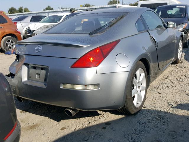 JN1AZ34E33T019181 - 2003 NISSAN 350Z COUPE SILVER photo 4