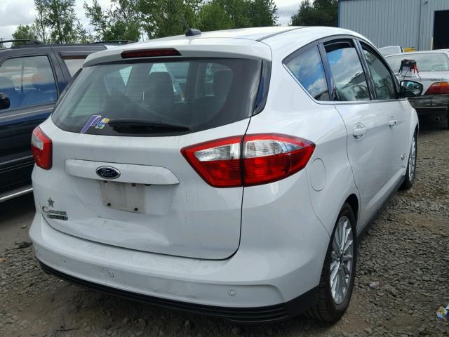 1FADP5CU6FL106541 - 2015 FORD C-MAX PREM WHITE photo 4