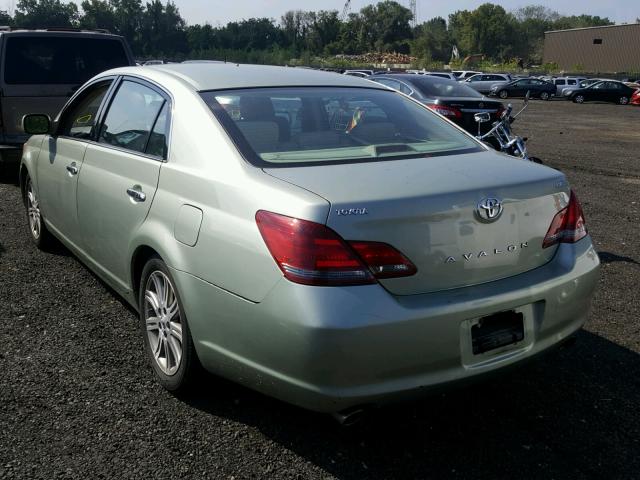 4T1BK36B68U279502 - 2008 TOYOTA AVALON GREEN photo 3