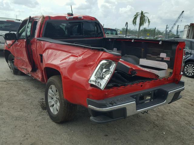 1GTH5CEAXG1282305 - 2016 GMC CANYON SLE RED photo 3