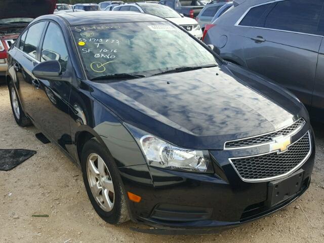 1G1PF5SC4C7268894 - 2012 CHEVROLET CRUZE BLACK photo 1