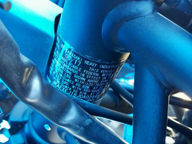 JKAEXEJ18JDA02446 - 2018 KAWASAKI EX650 J 灰色 照片 10