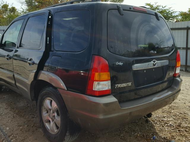 4F2CZ96153KM41283 - 2003 MAZDA TRIBUTE ES BLACK photo 9