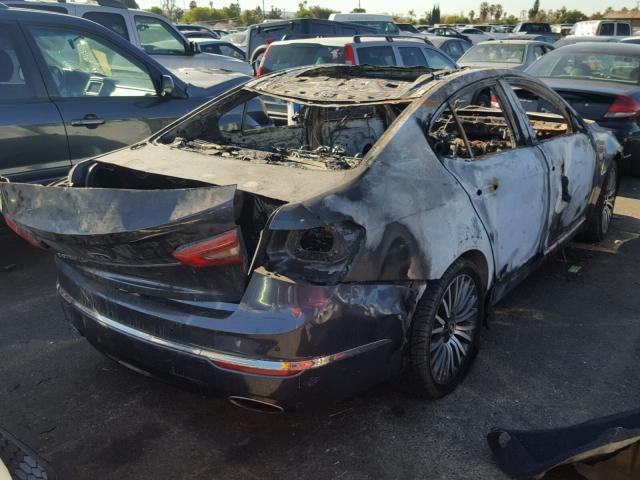 KNALN4D76E5123368 - 2014 KIA CADENZA PR BURN photo 4